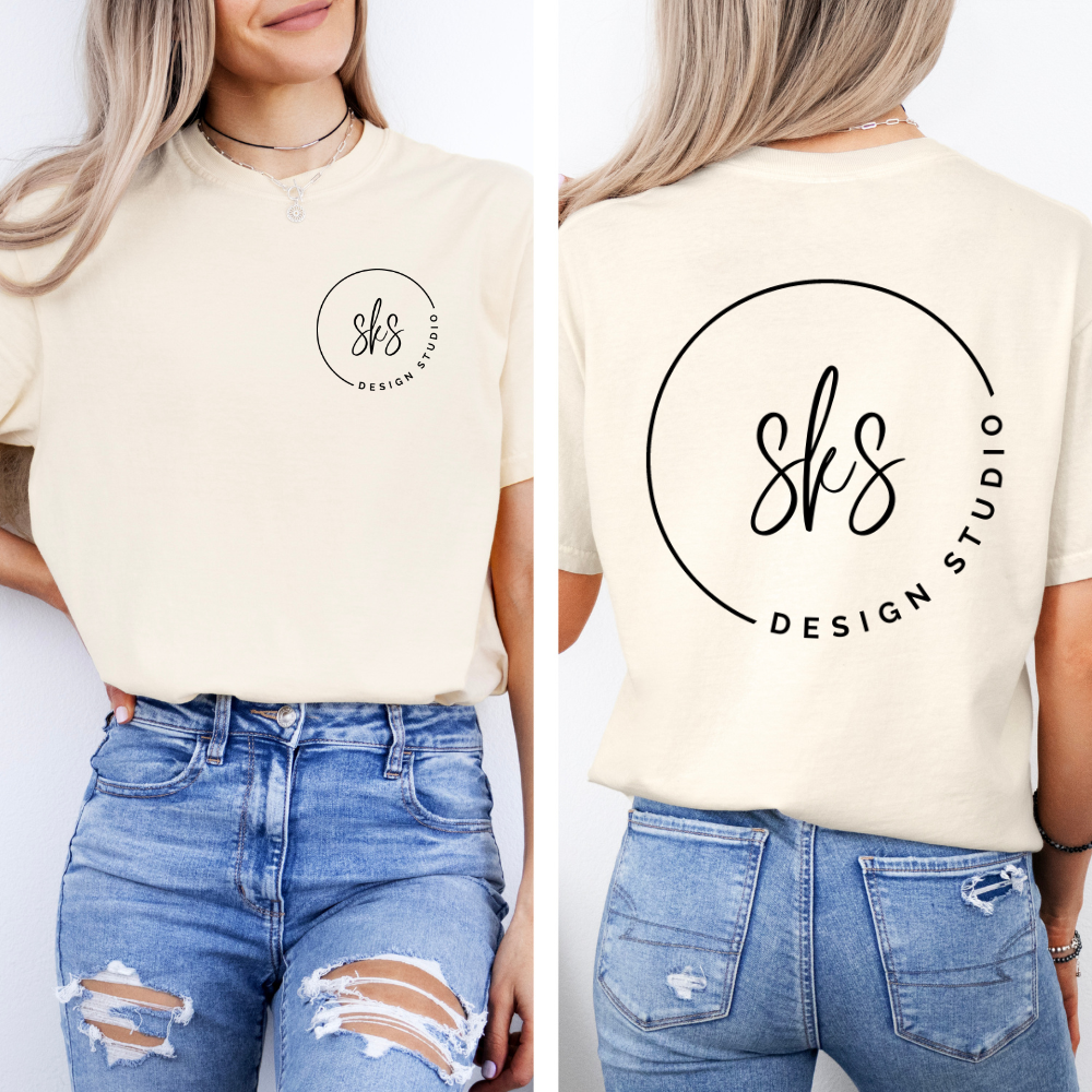 CUSTOM LOGO | Unisex T-Shirt [COMFORT COLORS]