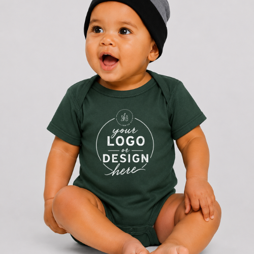 CUSTOM LOGO | Infant Onesie [RABBIT SKINS]