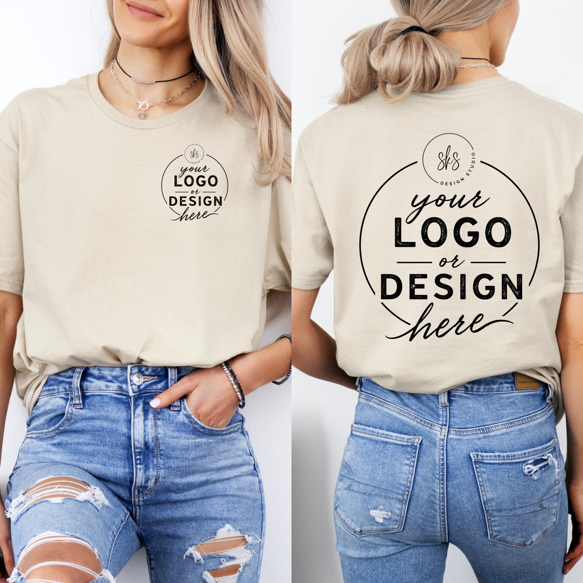 CUSTOM LOGO | Unisex T-Shirt [GILDAN]