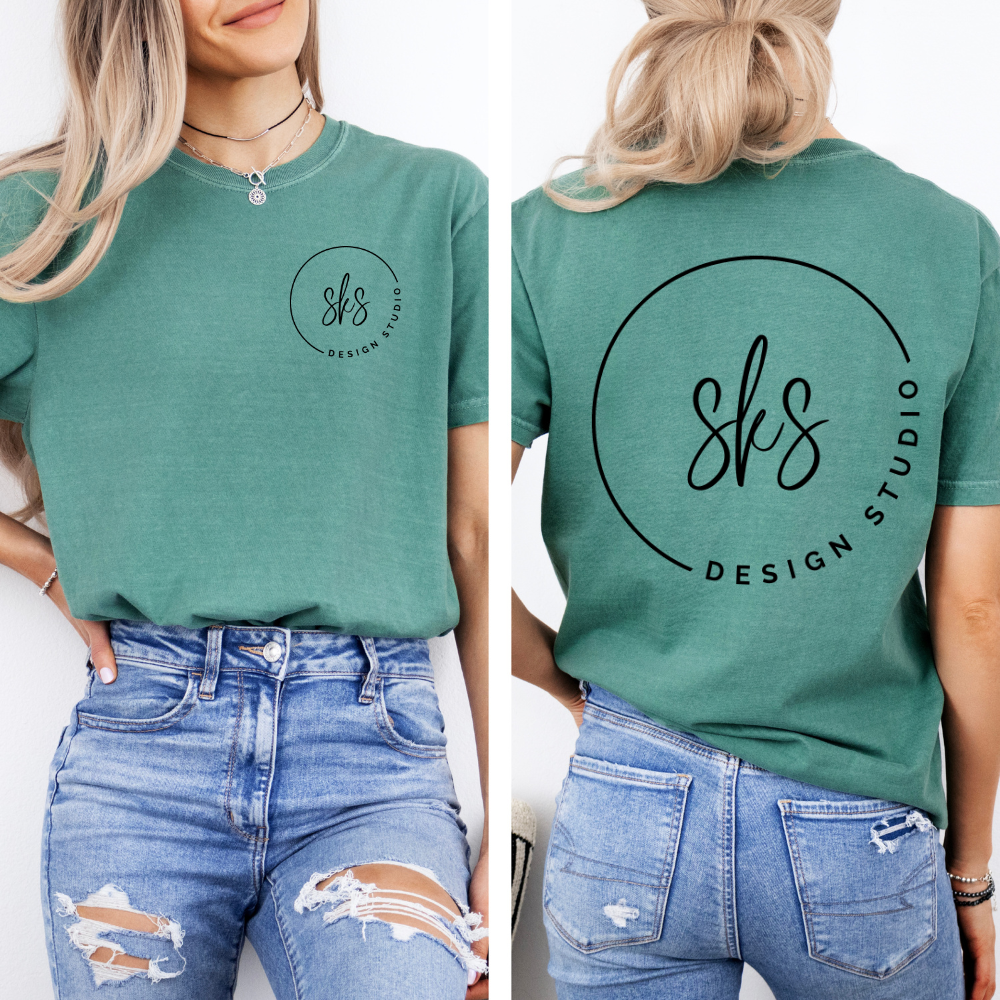 CUSTOM LOGO | Unisex T-Shirt [COMFORT COLORS]