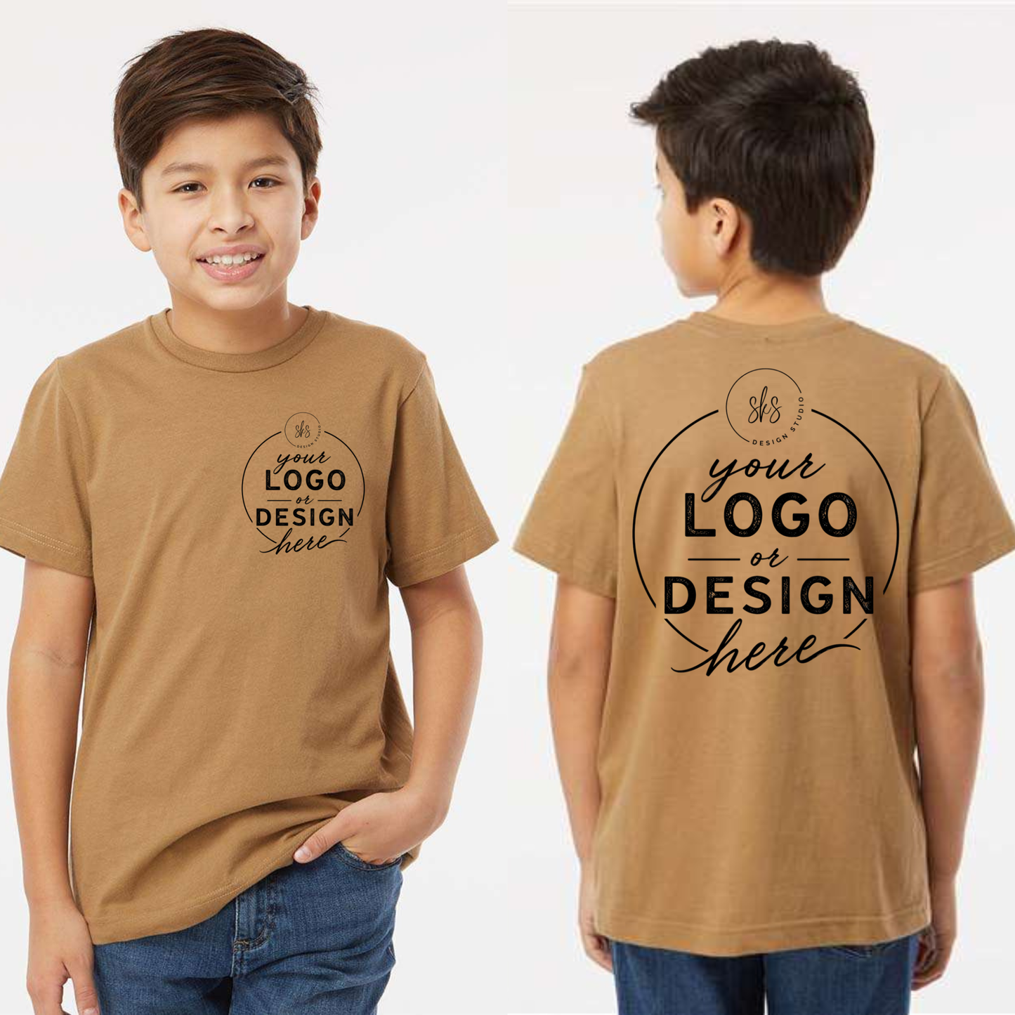 CUSTOM LOGO | Youth T-Shirt [LAT]