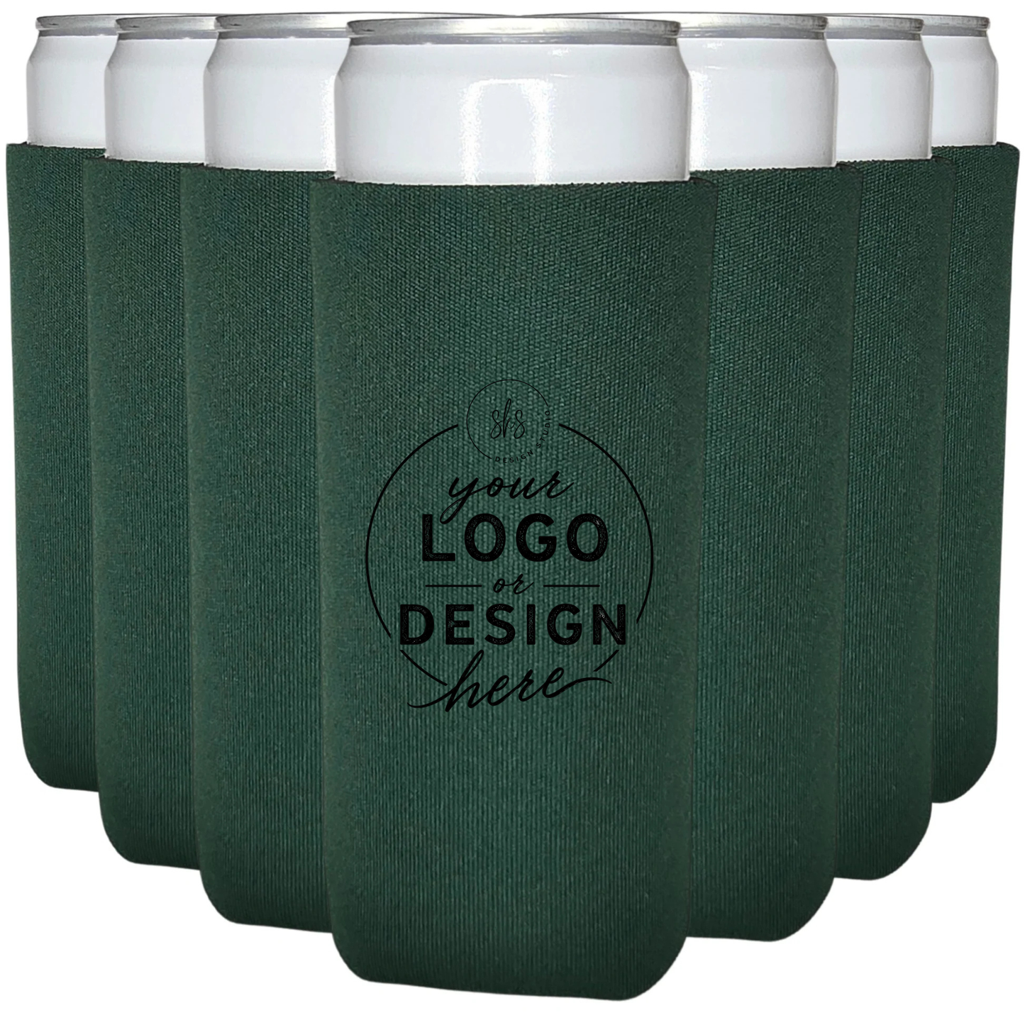 CUSTOM LOGO | Slim Can Coozie