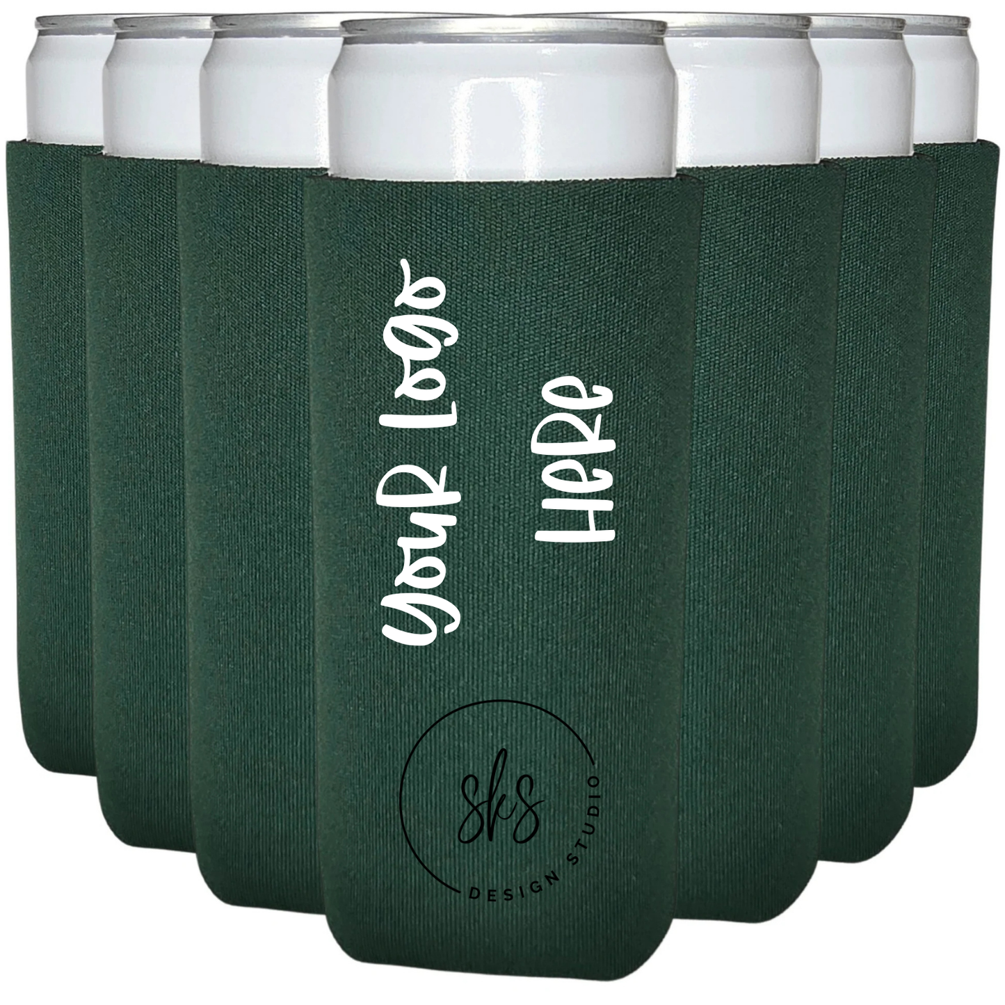 CUSTOM LOGO | Slim Can Coozie