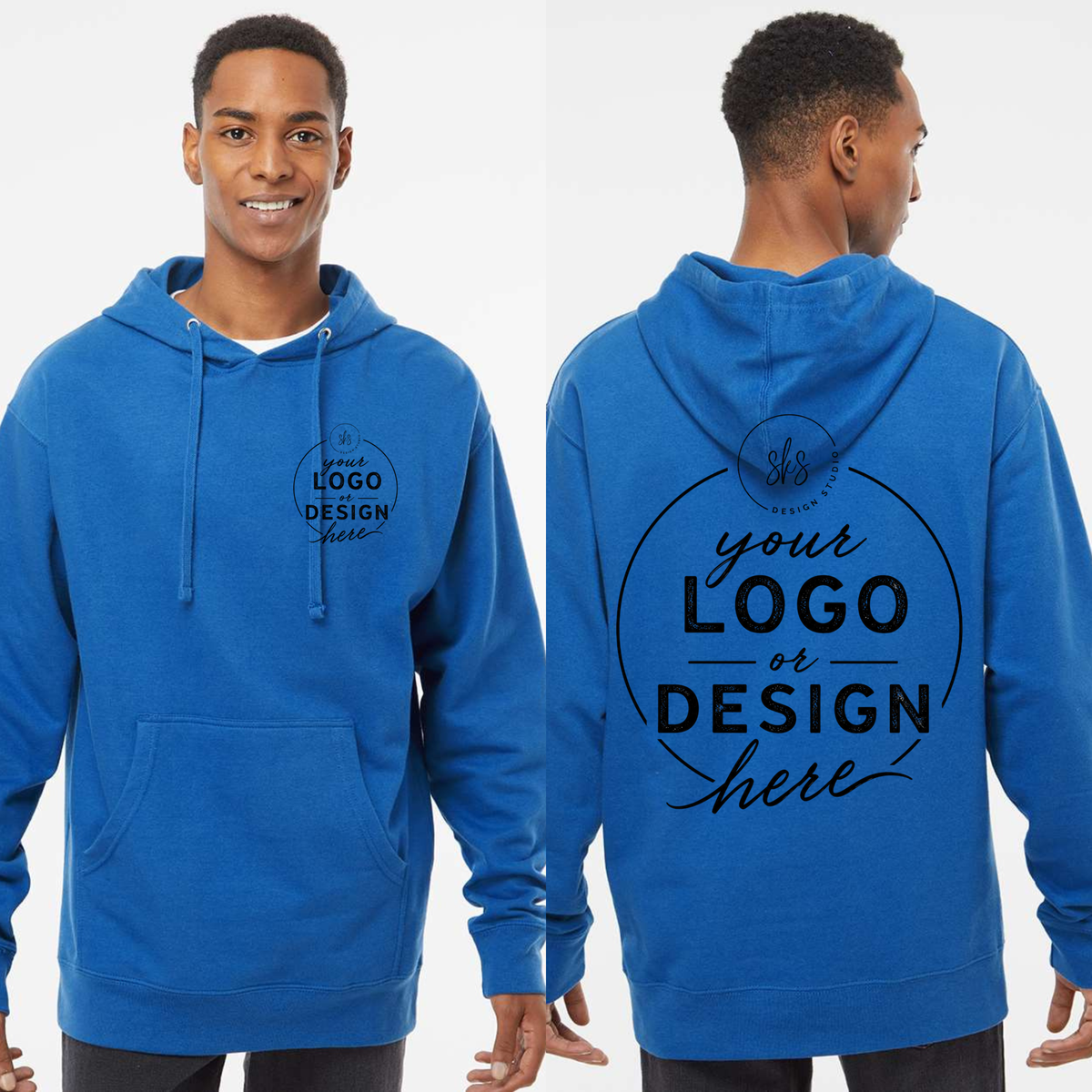CUSTOM LOGO | Unisex Hoodie [INDEPENDENT TRADING CO.]