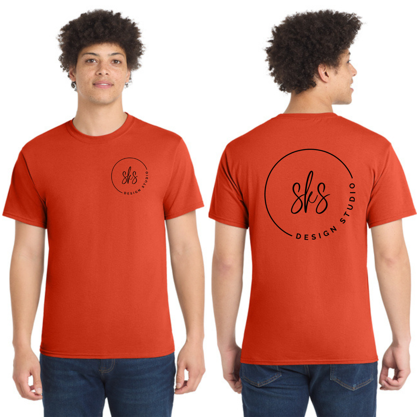 CUSTOM LOGO | Tall T-Shirt [Port & Co]