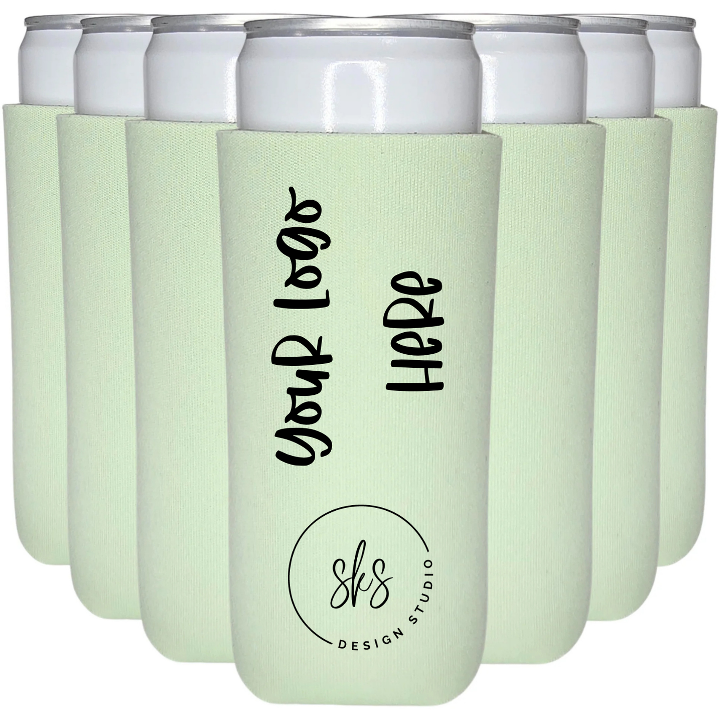CUSTOM LOGO | Slim Can Coozie