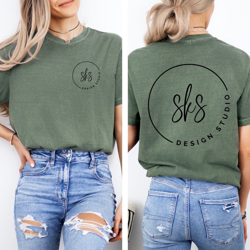 CUSTOM LOGO | Unisex T-Shirt [COMFORT COLORS]