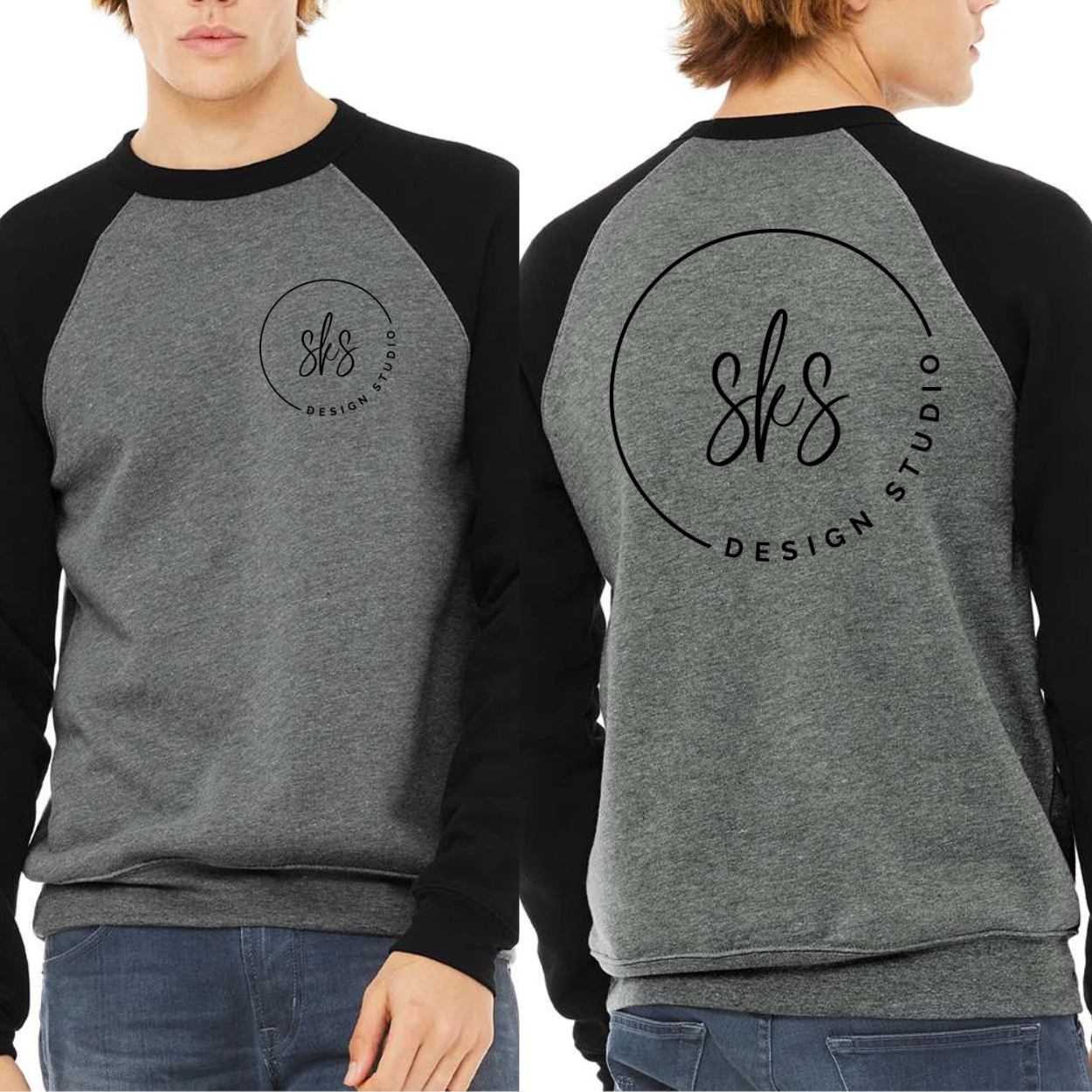 CUSTOM LOGO | Unisex Crewneck Sweatshirt [BELLA CANVAS]