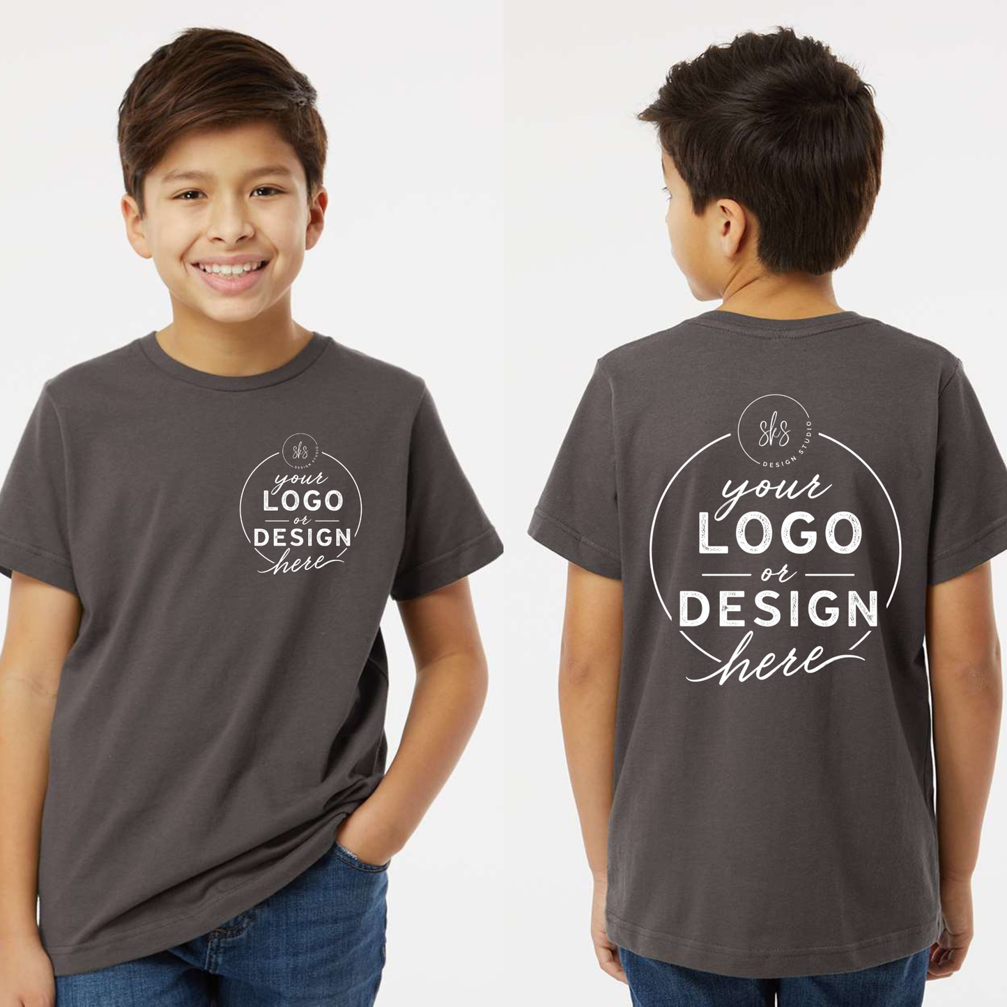 CUSTOM LOGO | Youth T-Shirt [LAT]