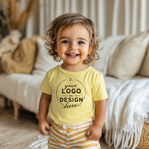 CUSTOM LOGO | Infant T-Shirt [RABBIT SKINS]
