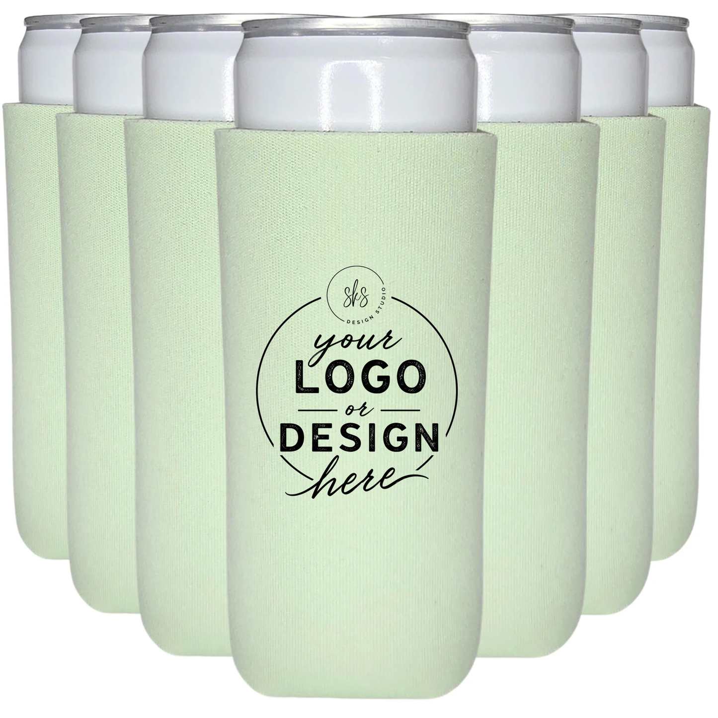 CUSTOM LOGO | Slim Can Coozie