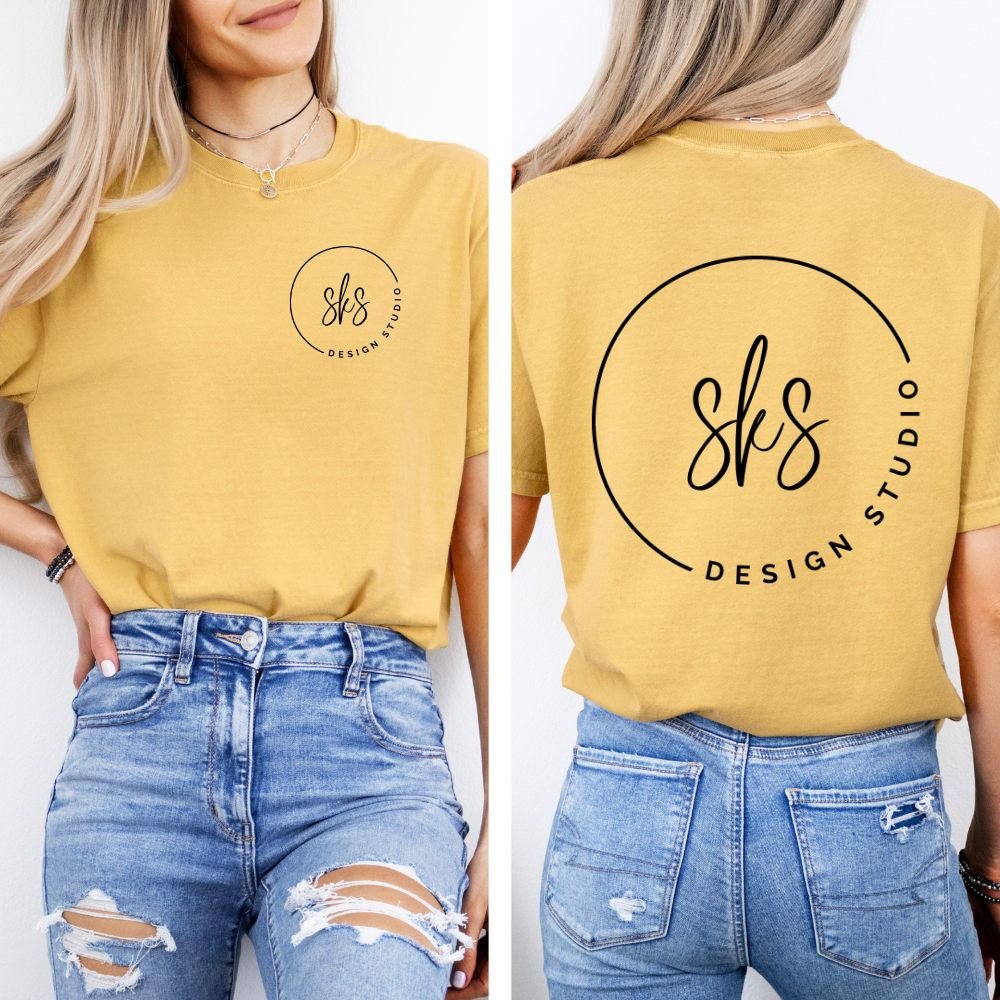 CUSTOM LOGO | Unisex T-Shirt [COMFORT COLORS]