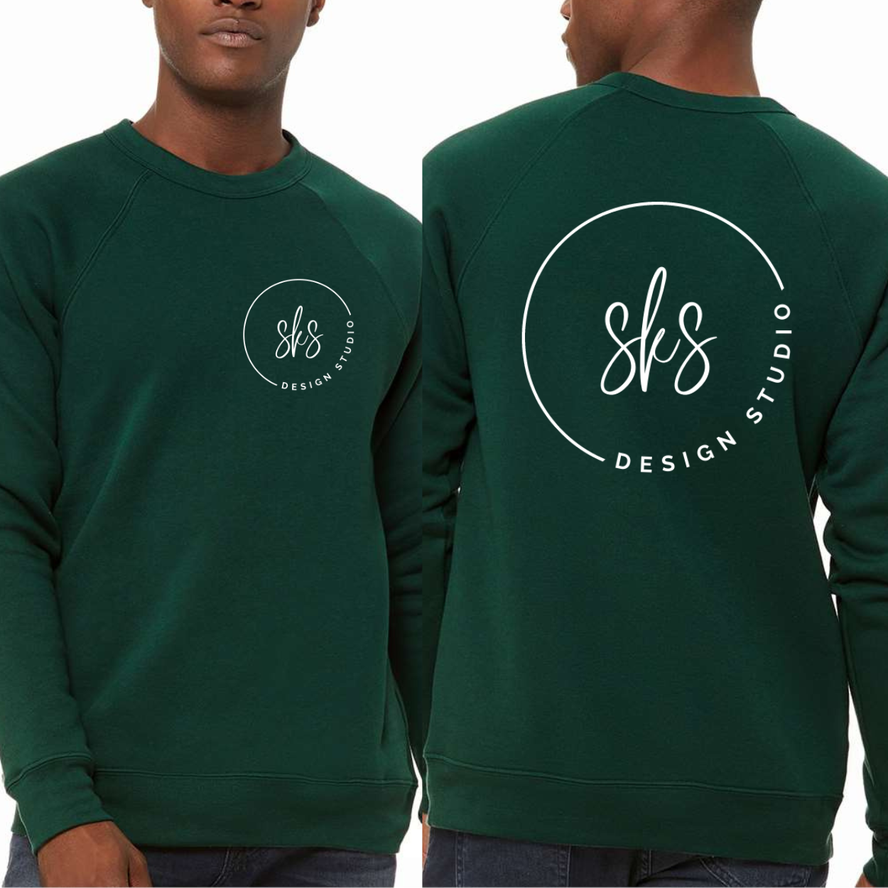CUSTOM LOGO | Unisex Crewneck Sweatshirt [BELLA CANVAS]