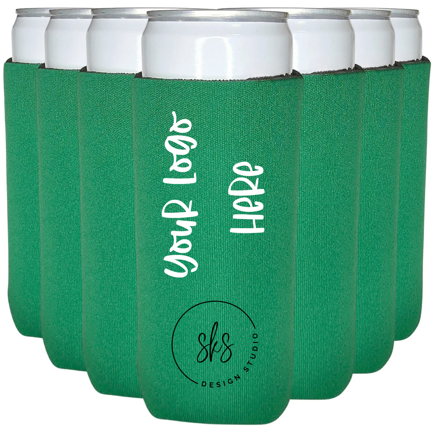 CUSTOM LOGO | Slim Can Coozie