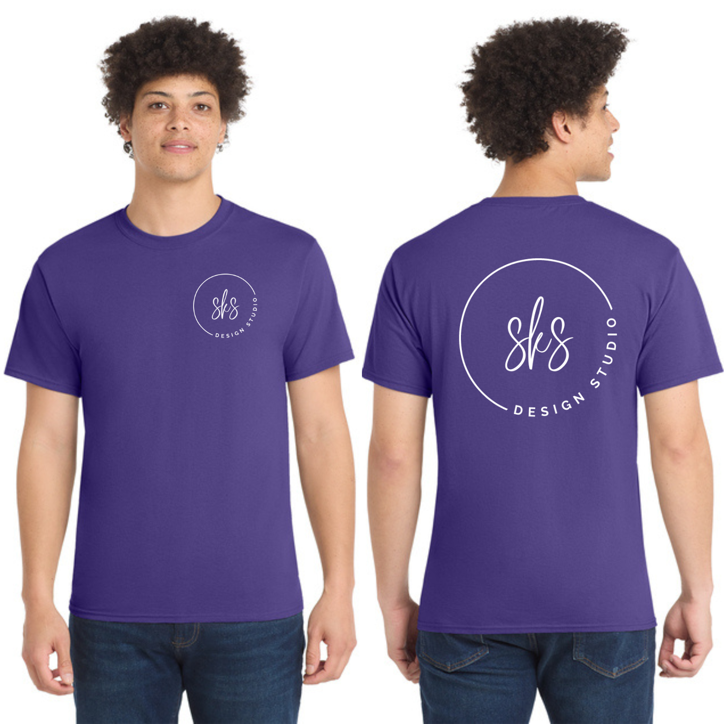 CUSTOM LOGO | Tall T-Shirt [Port & Co]