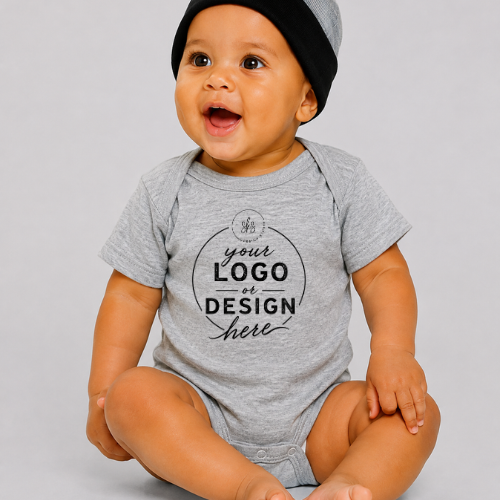 CUSTOM LOGO | Infant Onesie [RABBIT SKINS]