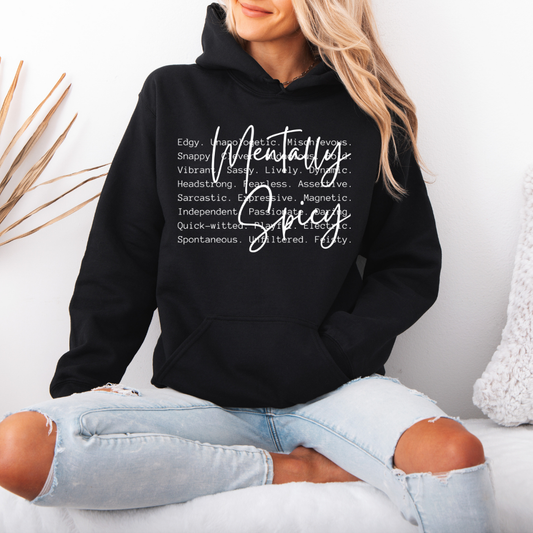 Mentally Spicy | Unisex Hoodie Sweatshirt