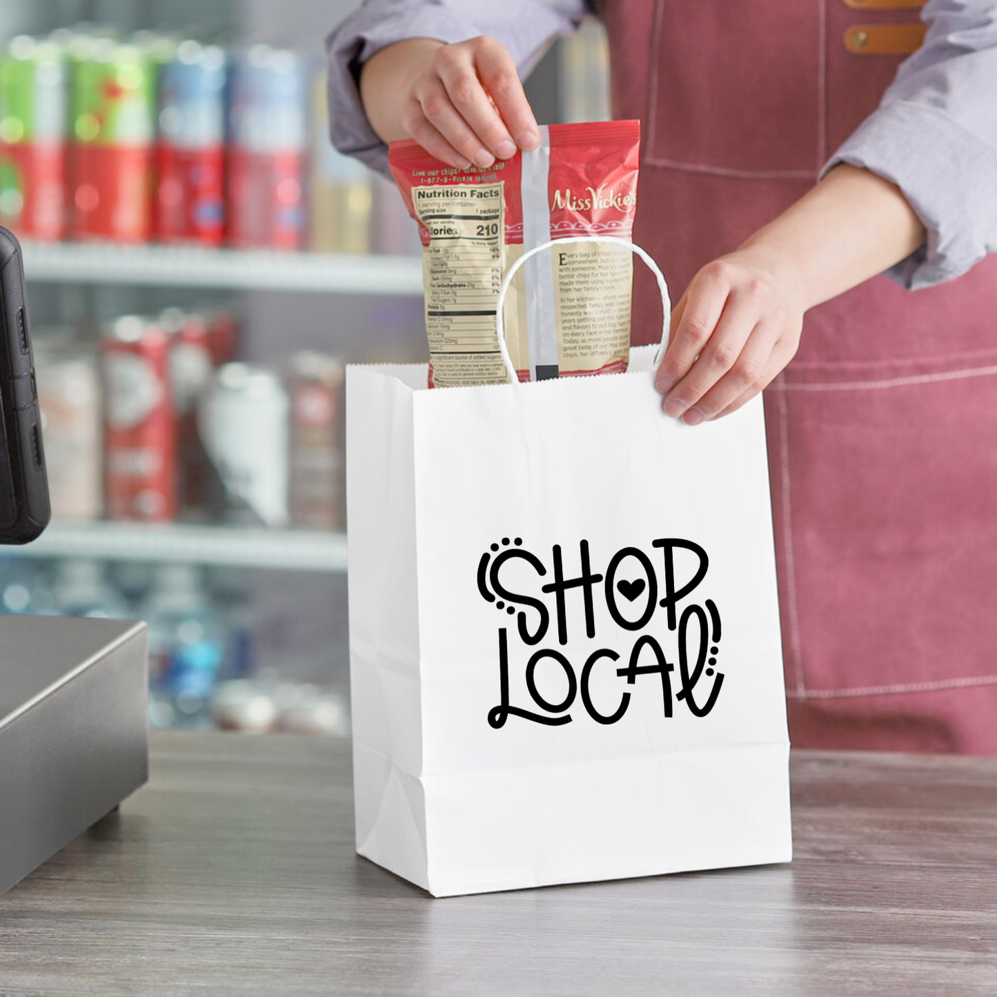 Shop Local | Kraft Paper Bags