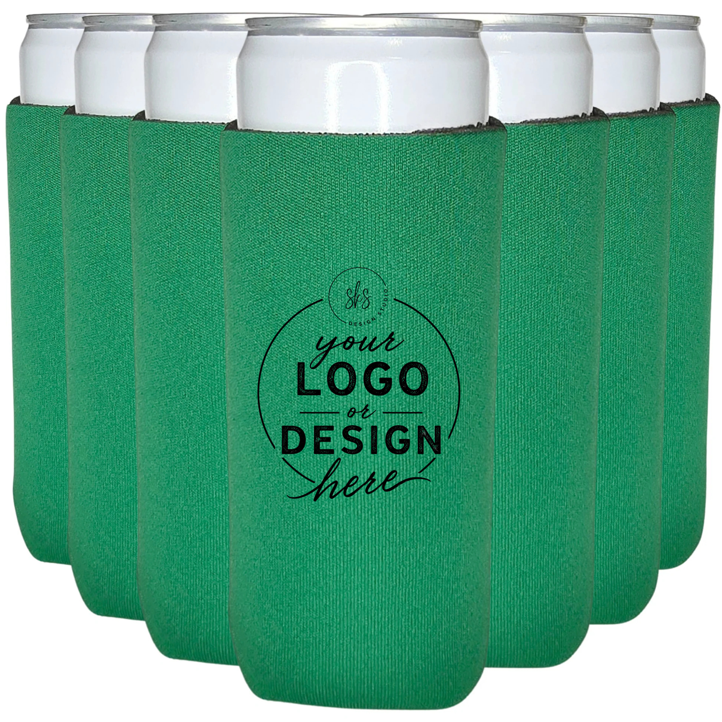 CUSTOM LOGO | Slim Can Coozie