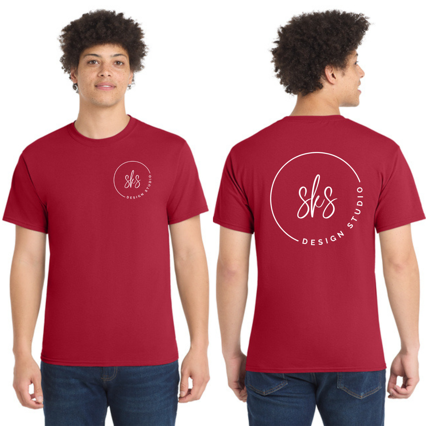 CUSTOM LOGO | Tall T-Shirt [Port & Co]