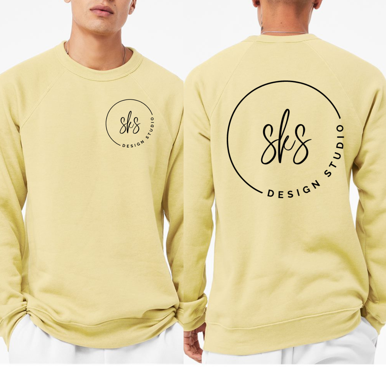 CUSTOM LOGO | Unisex Crewneck Sweatshirt [BELLA CANVAS]