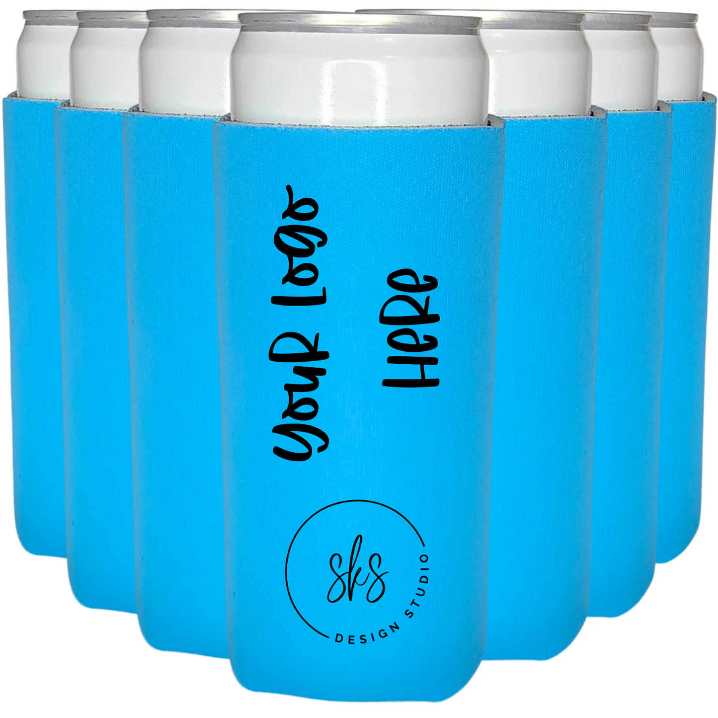 CUSTOM LOGO | Slim Can Coozie