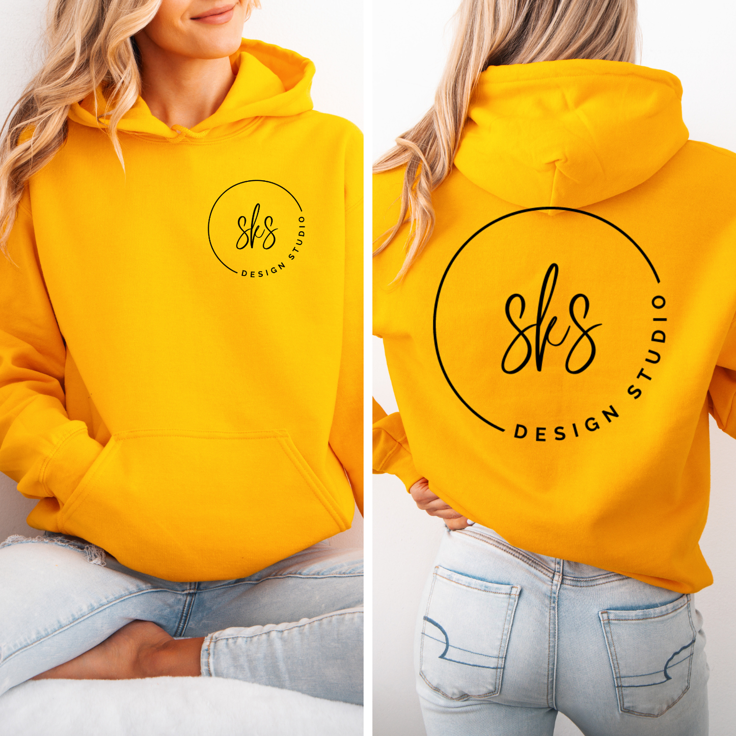 CUSTOM LOGO | Unisex Hoodie Sweatshirt [GILDAN]