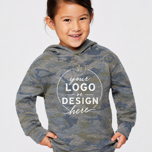 CUSTOM LOGO | Toddler Pullover Hoodie Sweatshirt [RABBIT SKINS]