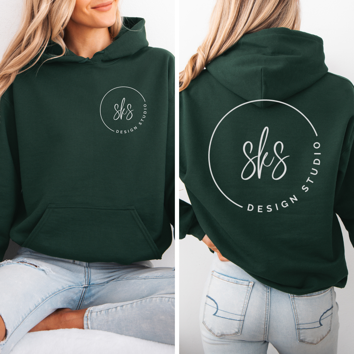 CUSTOM LOGO | Unisex Hoodie Sweatshirt [GILDAN]