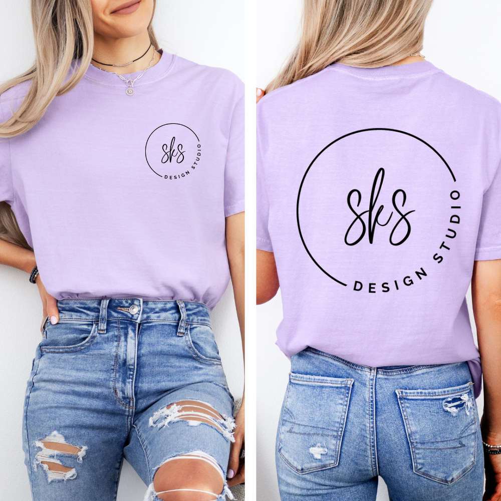 CUSTOM LOGO | Unisex T-Shirt [COMFORT COLORS]