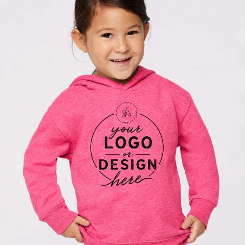 CUSTOM LOGO | Toddler Pullover Hoodie Sweatshirt [RABBIT SKINS]