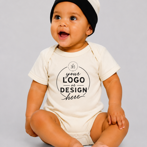 CUSTOM LOGO | Infant Onesie [RABBIT SKINS]
