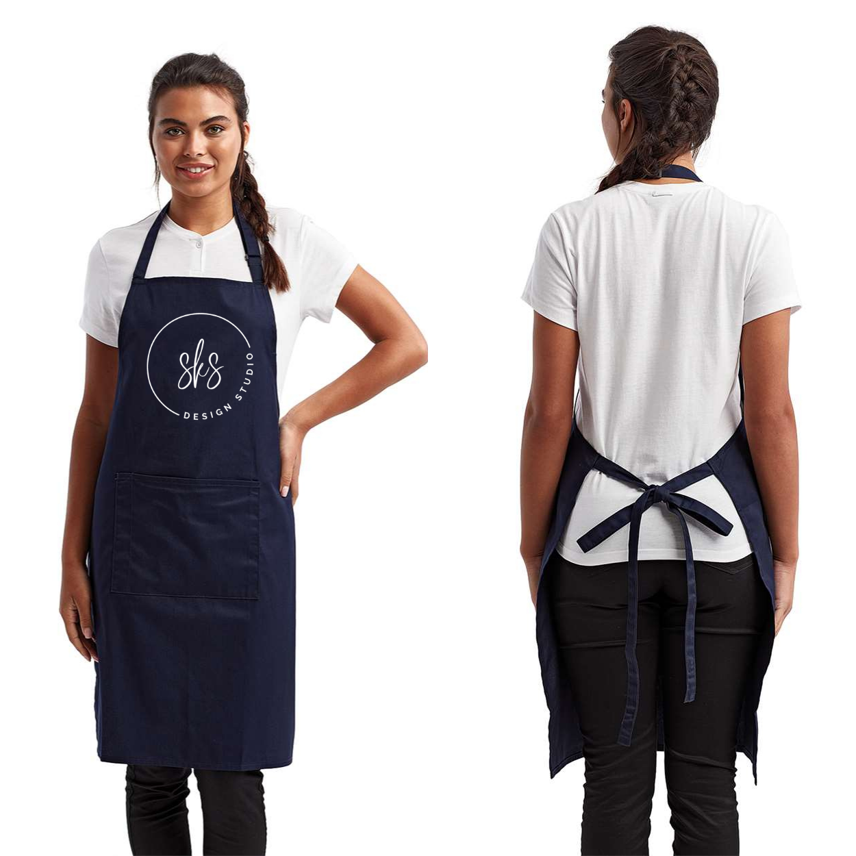 CUSTOM LOGO | Apron with Pocket