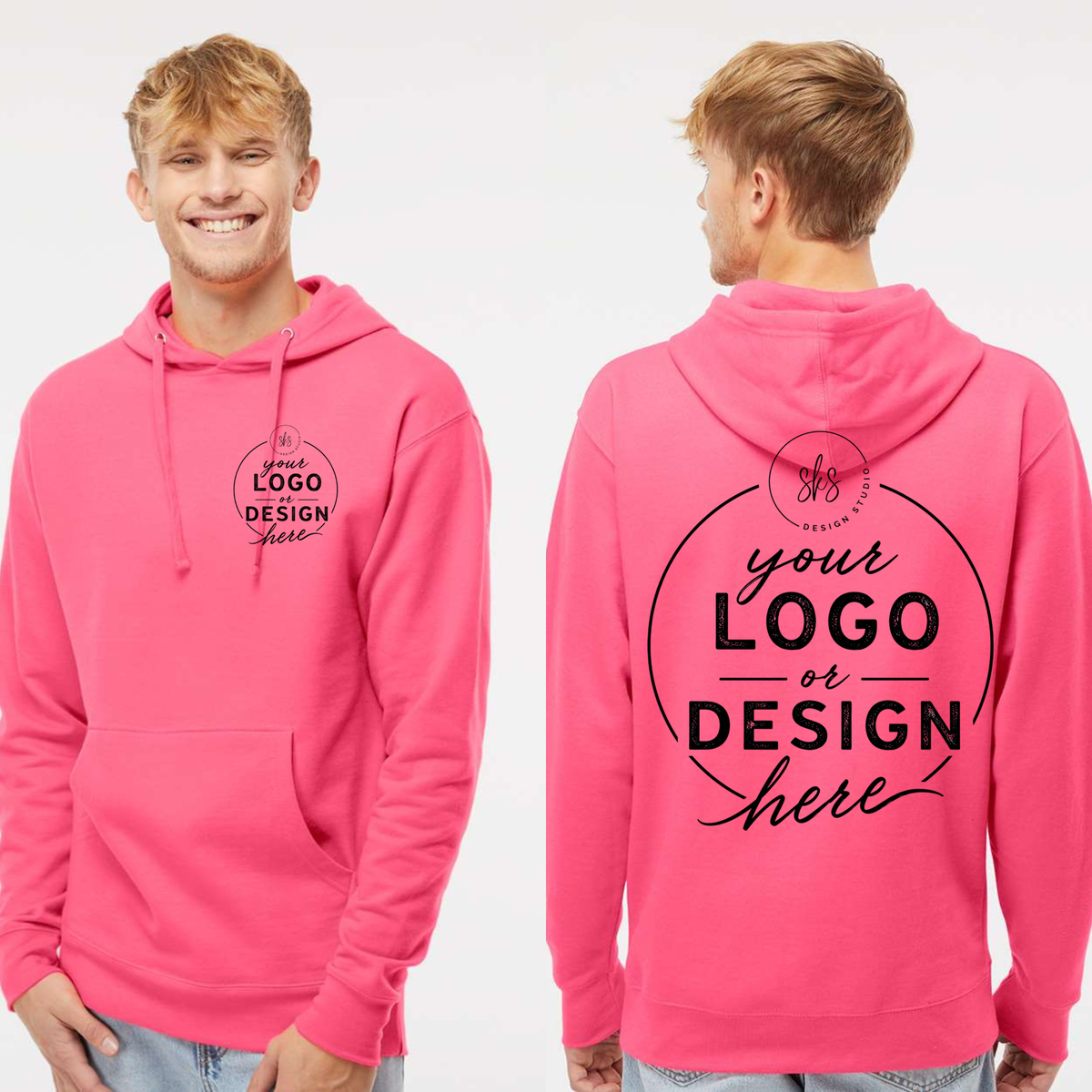 CUSTOM LOGO | Unisex Hoodie [INDEPENDENT TRADING CO.]