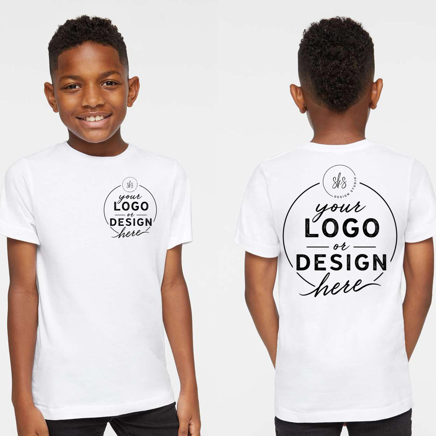 CUSTOM LOGO | Youth T-Shirt [LAT]