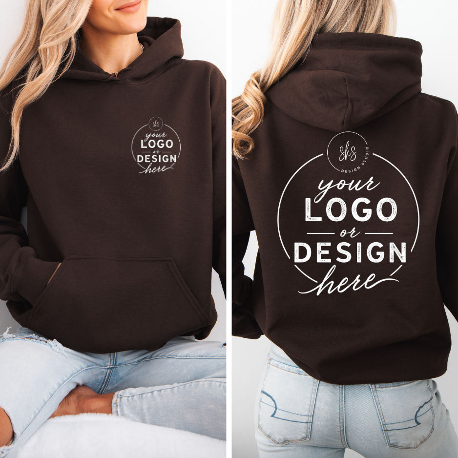 CUSTOM LOGO | Unisex Hoodie Sweatshirt [GILDAN]