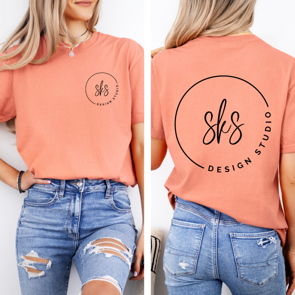 CUSTOM LOGO | Unisex T-Shirt [COMFORT COLORS]