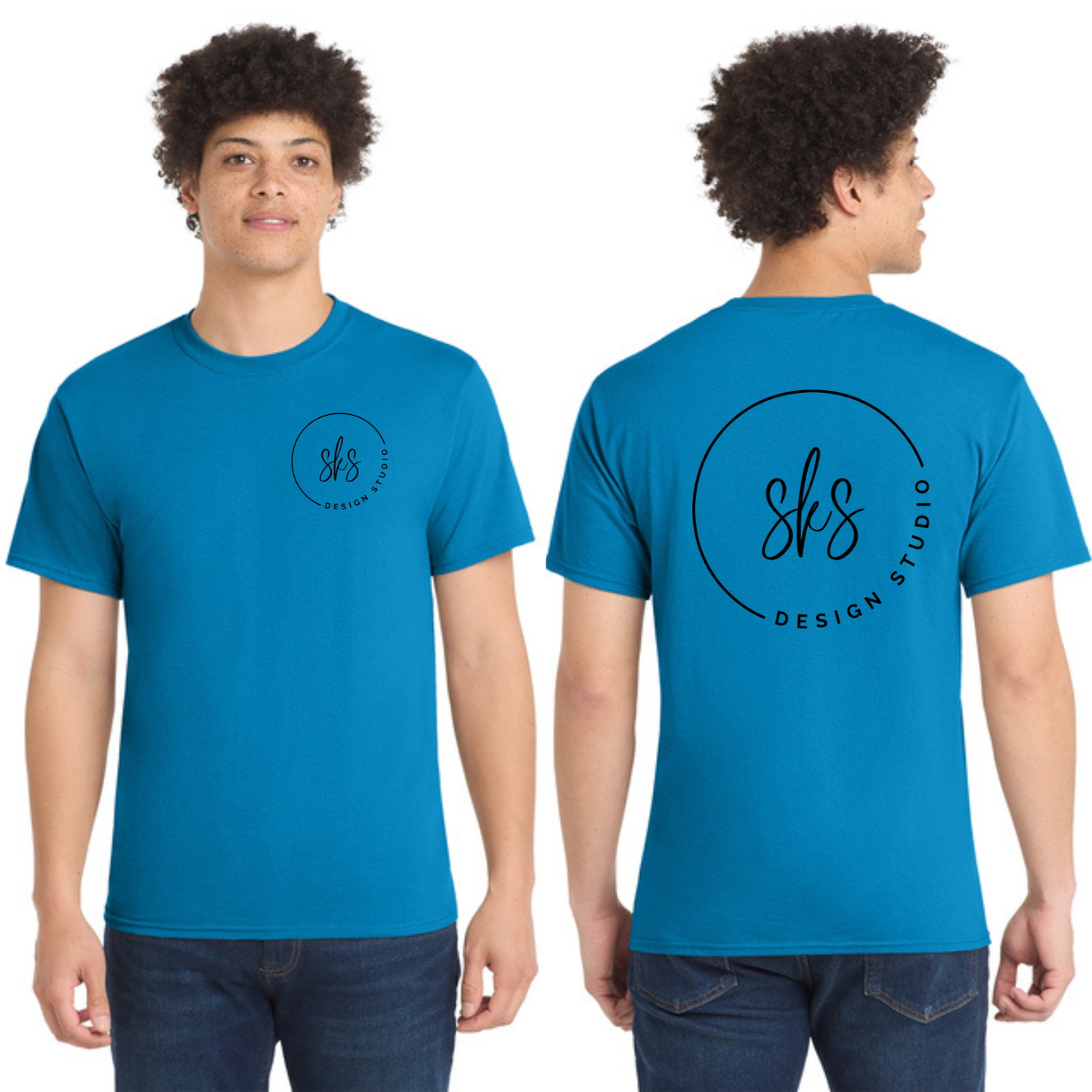 CUSTOM LOGO | Tall T-Shirt [Port & Co]