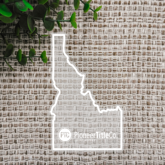 Pioneer Title | Die Cut Sticker