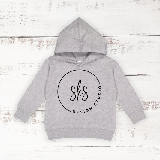 CUSTOM LOGO | Toddler Pullover Hoodie Sweatshirt
