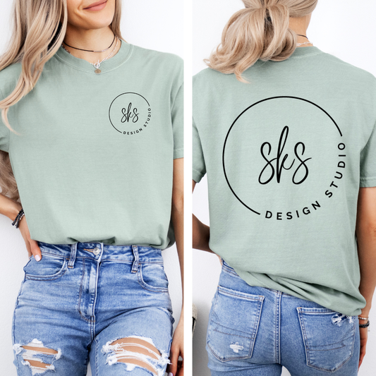 CUSTOM LOGO | Unisex T-Shirt [COMFORT COLORS]