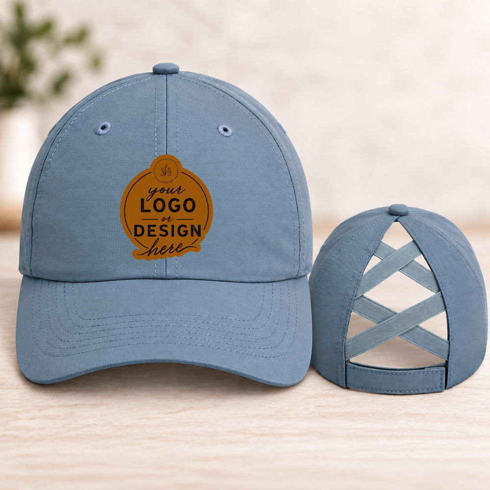 CUSTOM LOGO | Performance Ponytail Hat [HINSON]