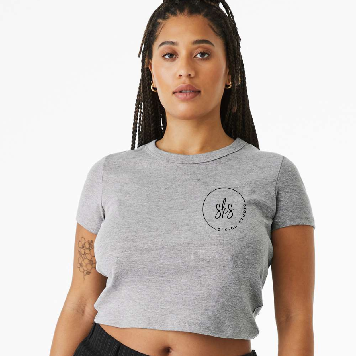 CUSTOM LOGO | Women's Crop Top [BELLA CANVAS]
