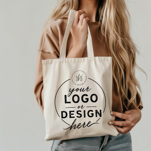 CUSTOM LOGO | Canvas Tote Bag
