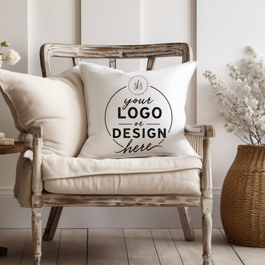 CUSTOM LOGO | Pillow Case 18 x 18