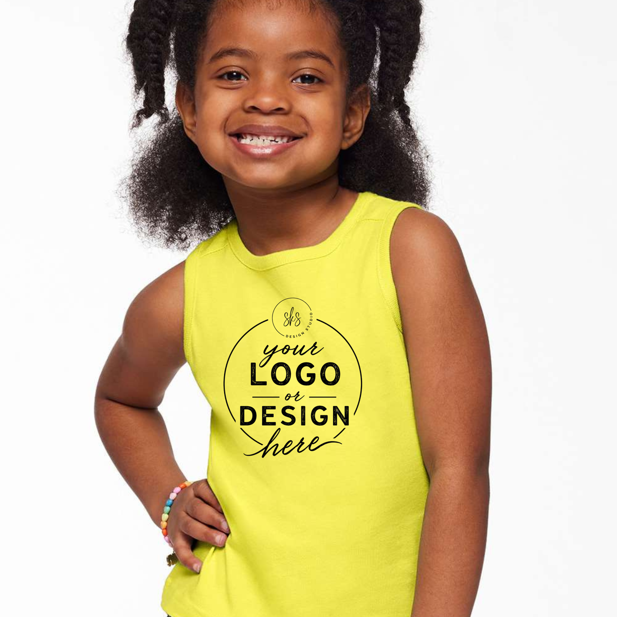 CUSTOM LOGO | Toddler Tank [RABBIT SKINS]