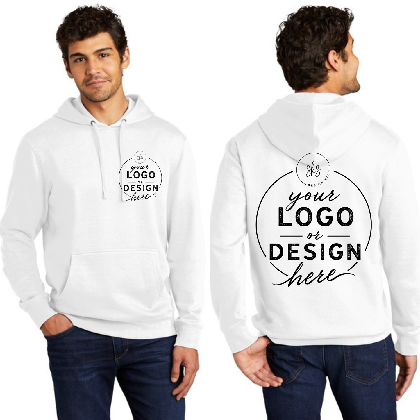CUSTOM LOGO | Unisex Hoodie [DISTRICT]