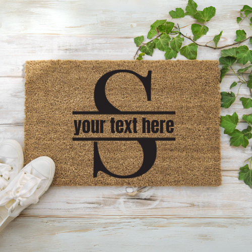 PERSONALIZED Monogram | ENGRAVED | Door Mat