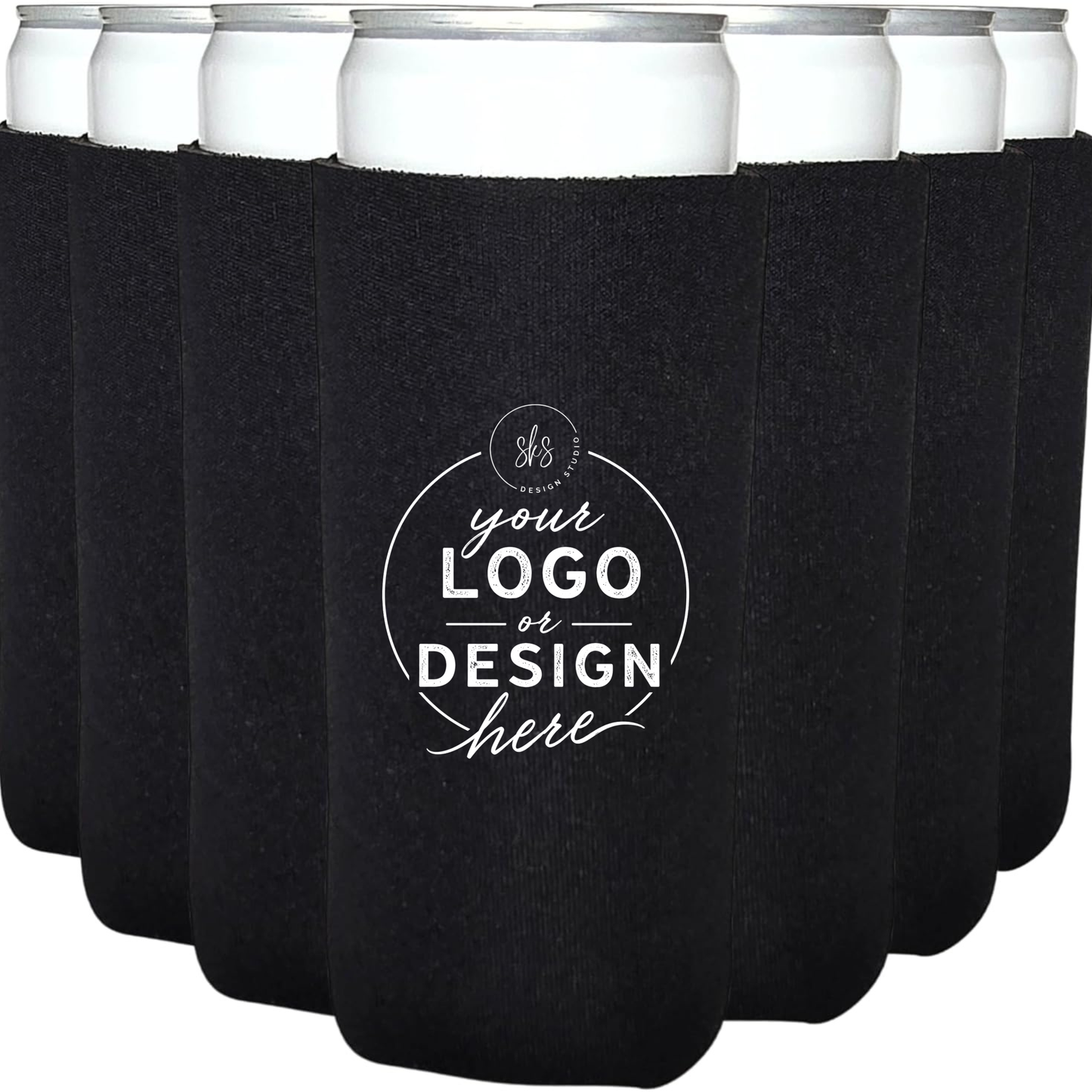 CUSTOM LOGO | Slim Can Coozie