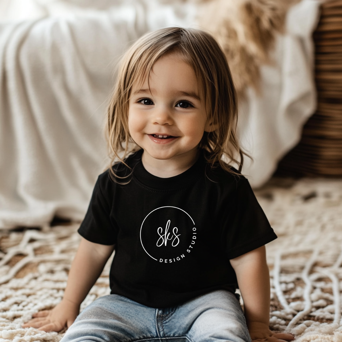 CUSTOM LOGO | Infant T-Shirt [RABBIT SKINS]